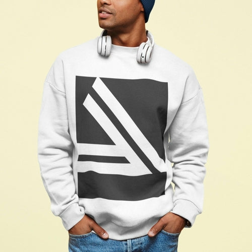 Load image into Gallery viewer, Men&#39;s Double Slanted Logo Crewneck Sweatshirt
