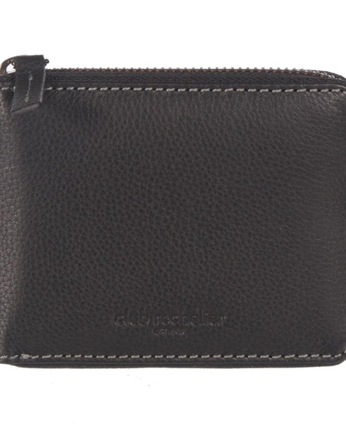 Load image into Gallery viewer, Men&#39;s Full Leather Zipper Around Wallet with Center Wing
