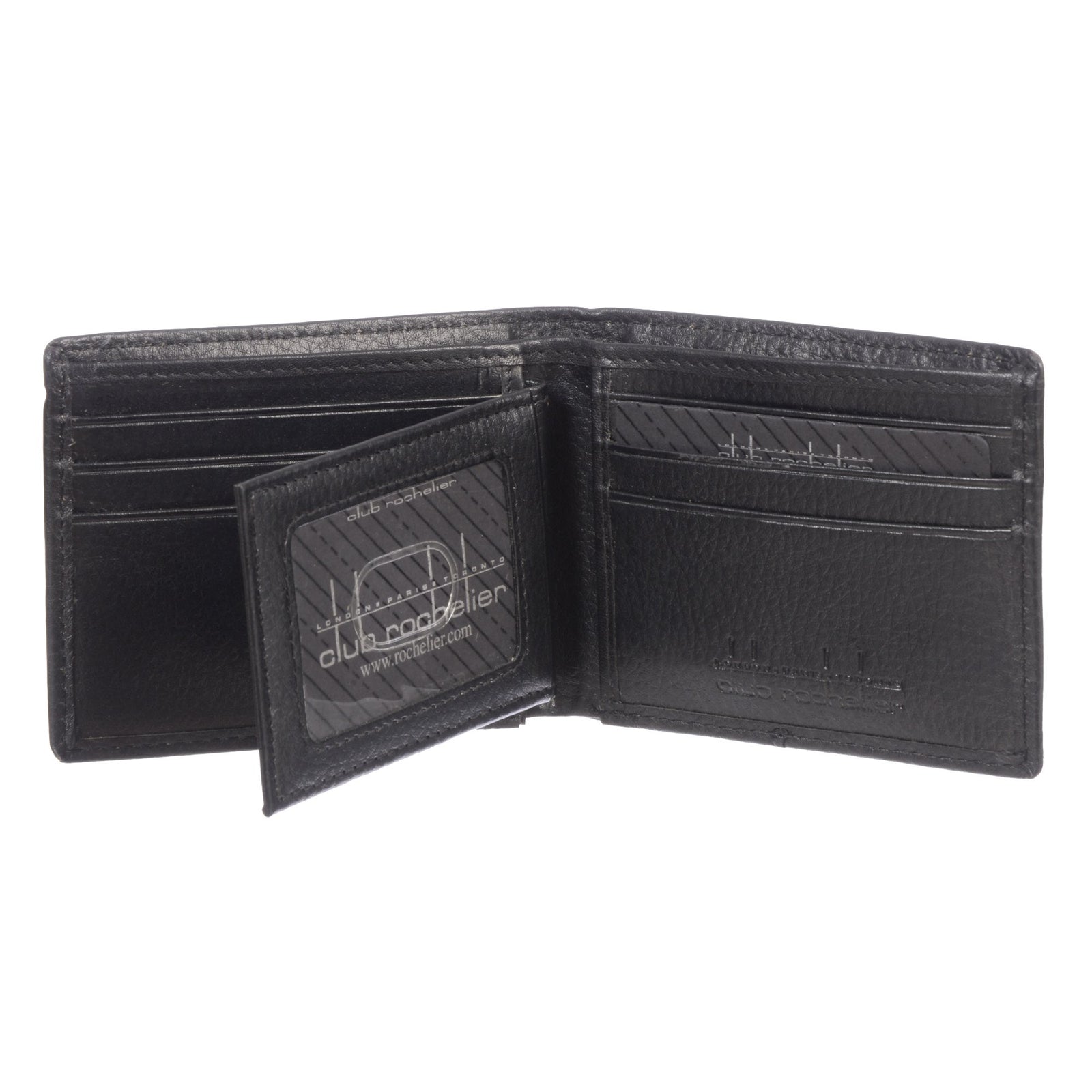 Men's Leather Slim Fold Wallet