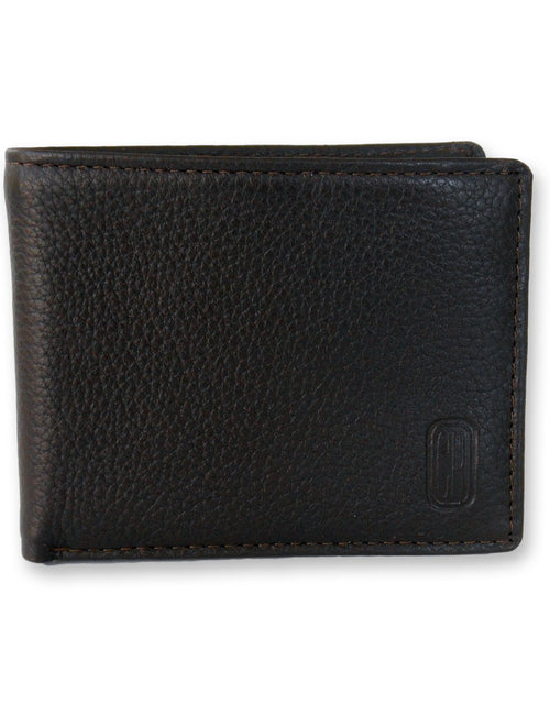 Load image into Gallery viewer, Men&#39;s Leather Slim Fold Wallet
