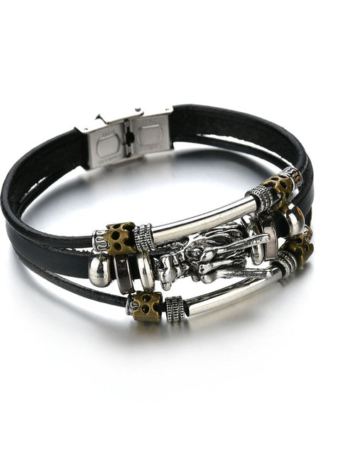 Load image into Gallery viewer, Mens Modern Multilayered Bracelet
