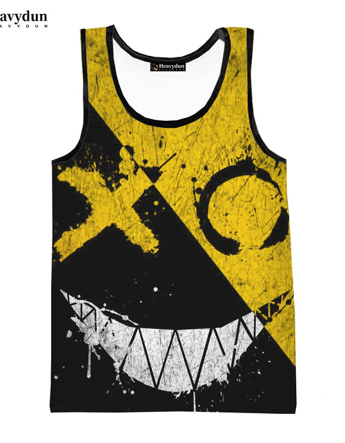 Load image into Gallery viewer, Devil Smiling Face 2023 Fashion Summer Men Tank Tops Sleeveless Spring
