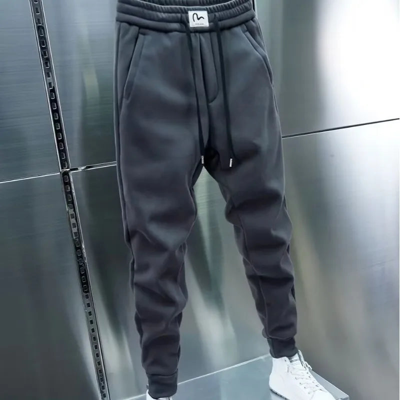 Men's Joggers Autumn Drawstring Casual Pants Korean Sweatpants Workout