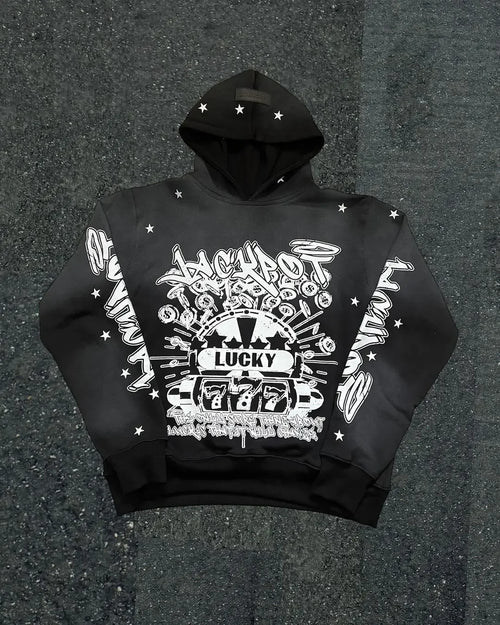 Load image into Gallery viewer, JP Mens Hoodie Sweatshirts and Sweatpants Two Piece Gothic Winter
