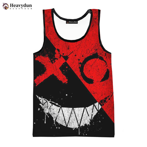 Load image into Gallery viewer, Devil Smiling Face 2023 Fashion Summer Men Tank Tops Sleeveless Spring
