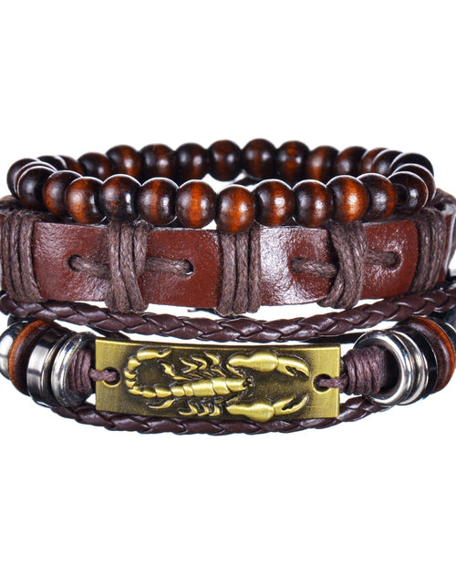 Load image into Gallery viewer, Mens Modern Multilayered Bracelet
