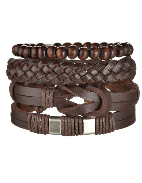 Load image into Gallery viewer, Mens Modern Multilayered Bracelet
