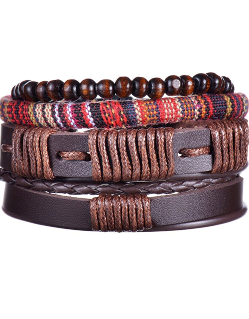 Load image into Gallery viewer, Mens Modern Multilayered Bracelet
