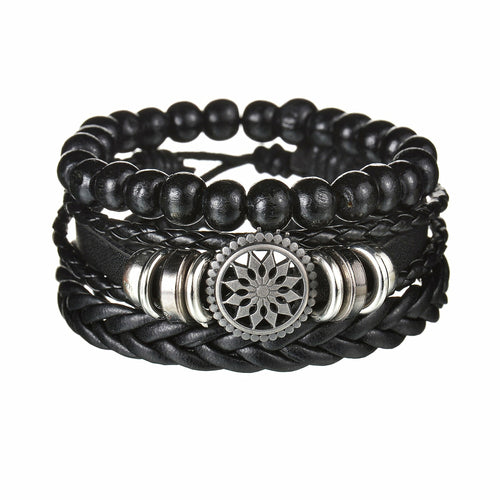 Load image into Gallery viewer, Mens Modern Multilayered Bracelet
