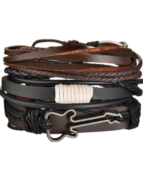 Load image into Gallery viewer, Mens Modern Multilayered Bracelet
