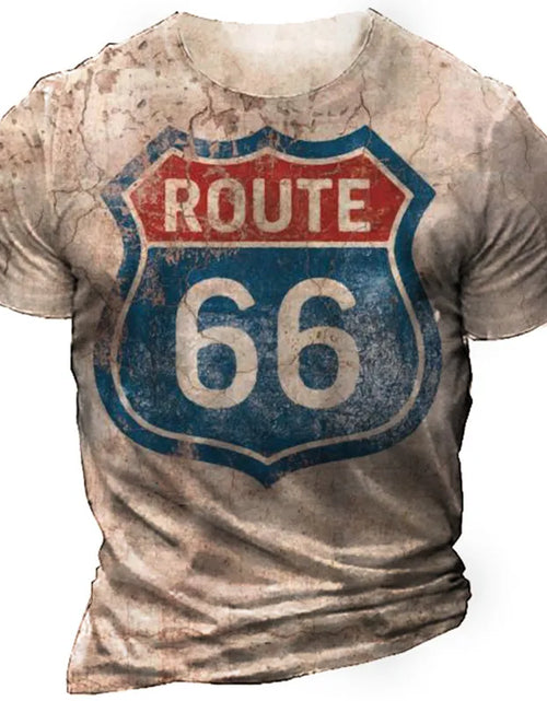 Load image into Gallery viewer, Route 66 3D Print T-shirt Men Women Fashion T-shirt Kids Boy Girl
