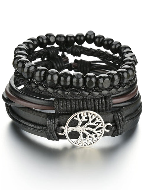 Load image into Gallery viewer, Mens Modern Multilayered Bracelet
