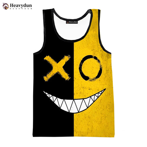 Load image into Gallery viewer, Devil Smiling Face 2023 Fashion Summer Men Tank Tops Sleeveless Spring
