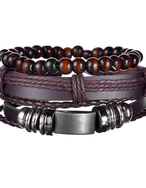 Load image into Gallery viewer, Mens Modern Multilayered Bracelet
