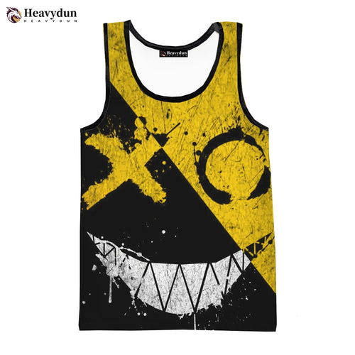 Load image into Gallery viewer, Devil Smiling Face 2023 Fashion Summer Men Tank Tops Sleeveless Spring
