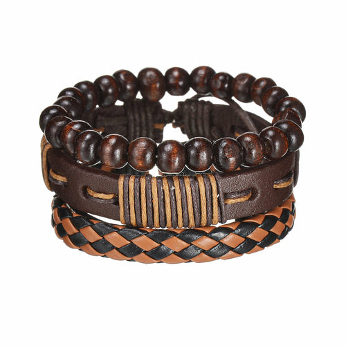 Mens Modern Multilayered Bracelet