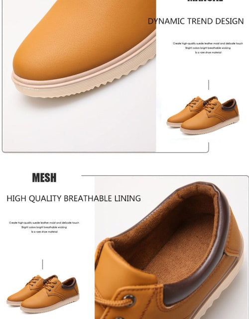 Load image into Gallery viewer, Mens Casual Flat Oxford Sneakers
