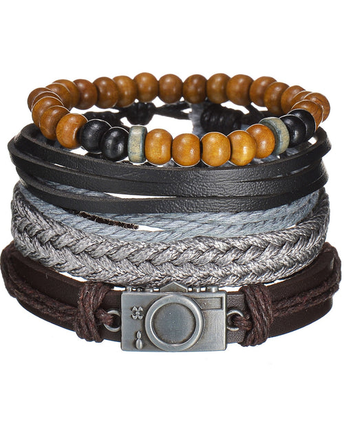 Load image into Gallery viewer, Mens Modern Multilayered Bracelet
