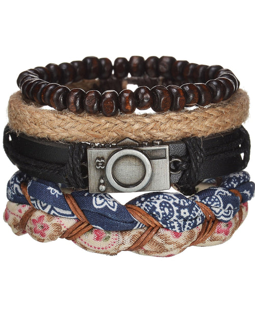 Load image into Gallery viewer, Mens Modern Multilayered Bracelet
