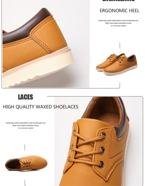 Load image into Gallery viewer, Mens Casual Flat Oxford Sneakers
