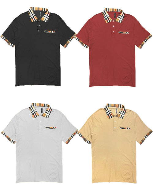 Load image into Gallery viewer, Checkered Detail Polo
