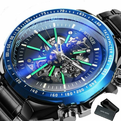 Load image into Gallery viewer, Automatic Watches Mens Gold Watch Men Luxury Watches Top Brand
