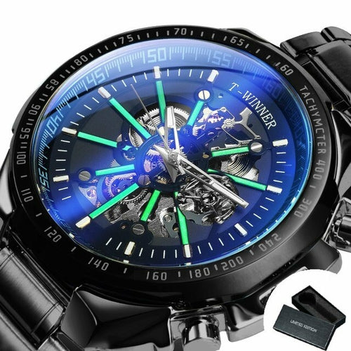 Load image into Gallery viewer, Automatic Watches Mens Gold Watch Men Luxury Watches Top Brand
