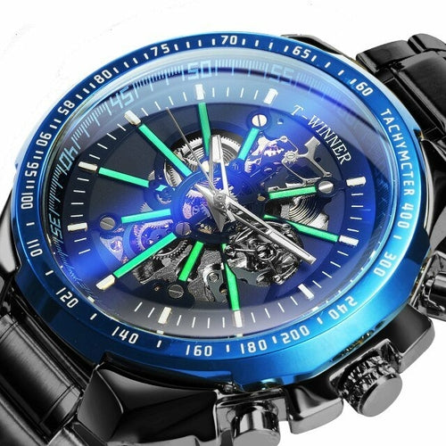 Load image into Gallery viewer, Automatic Watches Mens Gold Watch Men Luxury Watches Top Brand
