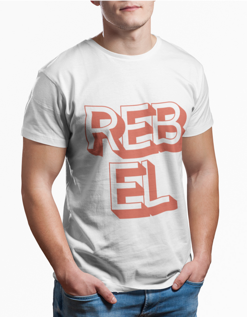 Load image into Gallery viewer, Mens Rebel Logo T-Shirt
