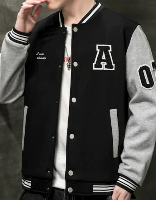 Load image into Gallery viewer, Mens College Baseball Jacket
