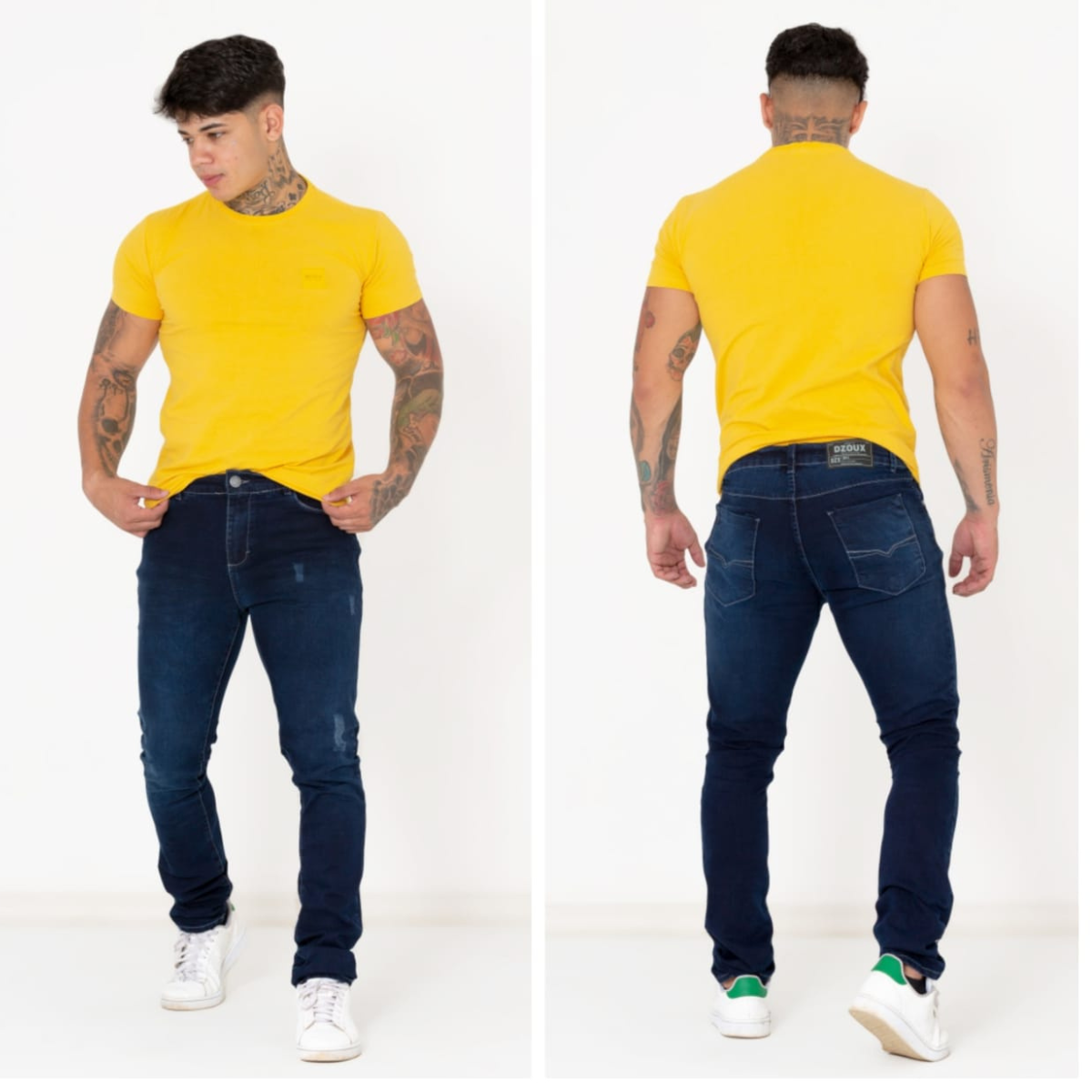 Kit with 3 Men's Skinny Jeans