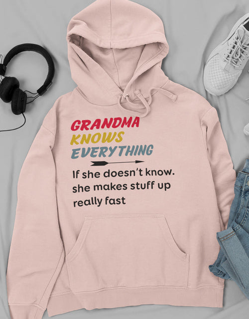 Load image into Gallery viewer, Grandma Knows Everything Hoodie
