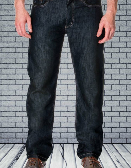 Load image into Gallery viewer, 65 MCMLXV Men&#39;s Premium Denim Dark Wash Jean
