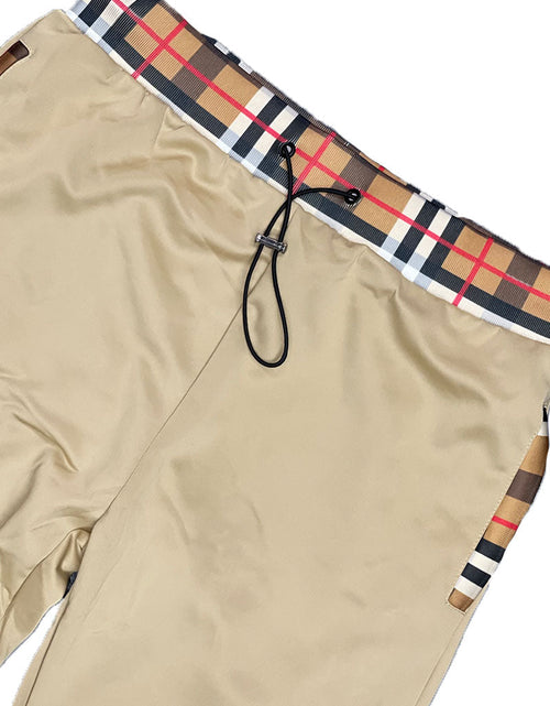 Load image into Gallery viewer, Checkered Detail Track Jacket Set
