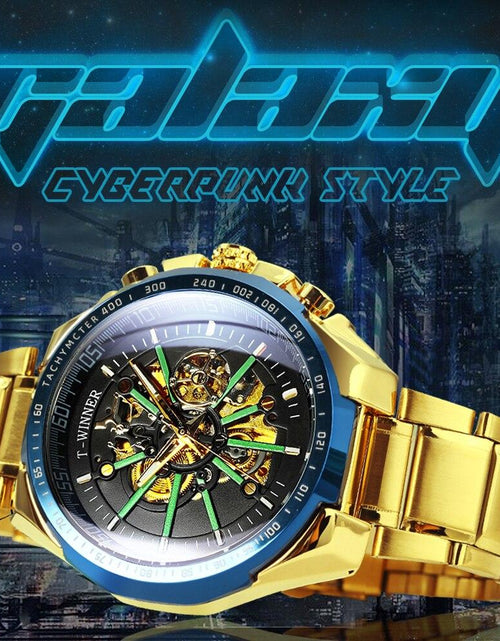 Load image into Gallery viewer, Automatic Watches Mens Gold Watch Men Luxury Watches Top Brand
