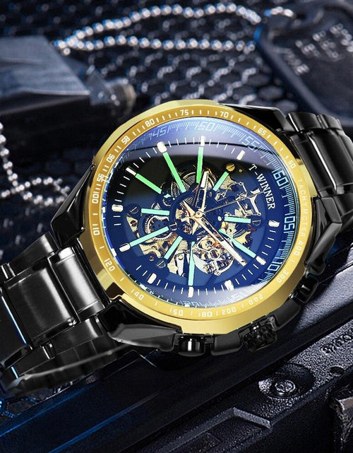 Load image into Gallery viewer, Automatic Watches Mens Gold Watch Men Luxury Watches Top Brand
