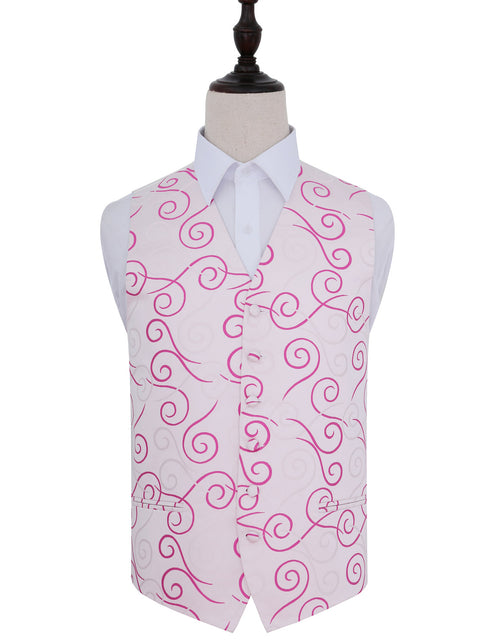 Load image into Gallery viewer, Scroll Waistcoat - Ivory &amp; Hot Pink, 44&#39;
